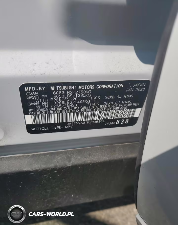 2023 Mitsubishi Outlander Sel VIN:JA4T5VA91PZ035364 - 13