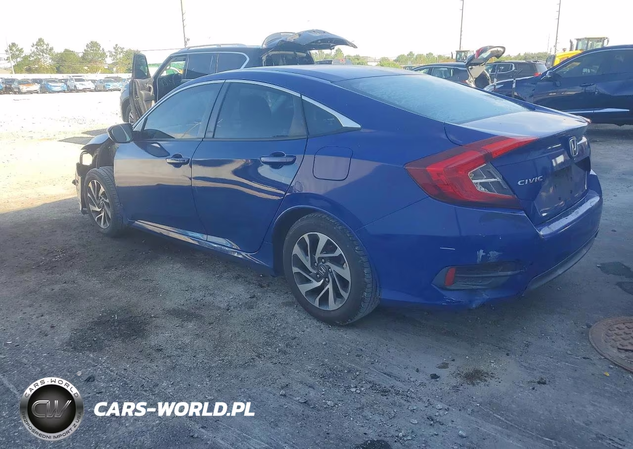 2016 Honda Civic Ex VIN:19XFC2F75GE010753 - 2