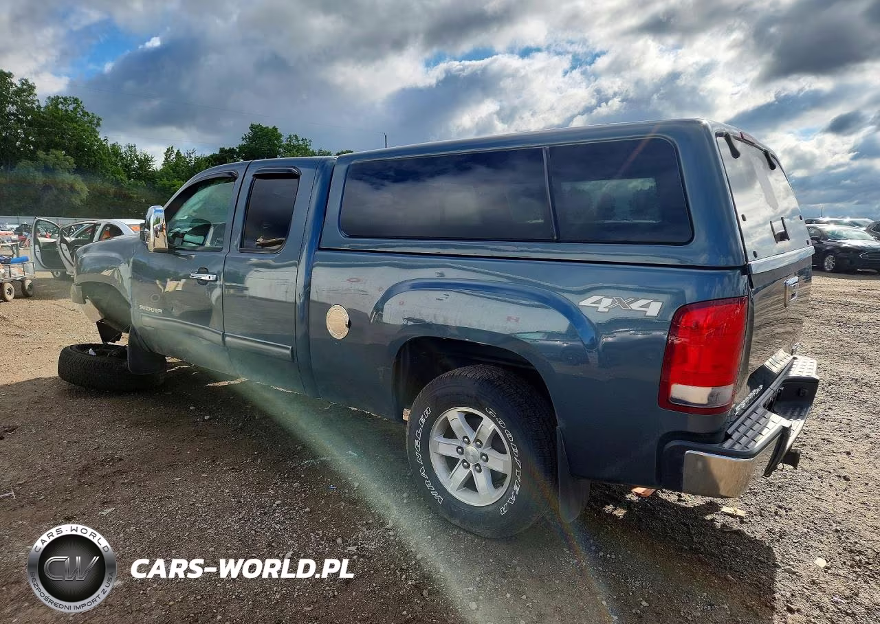 2013 GMC Sierra K1500 Sle VIN:1GTR2VE71DZ372985 - 2