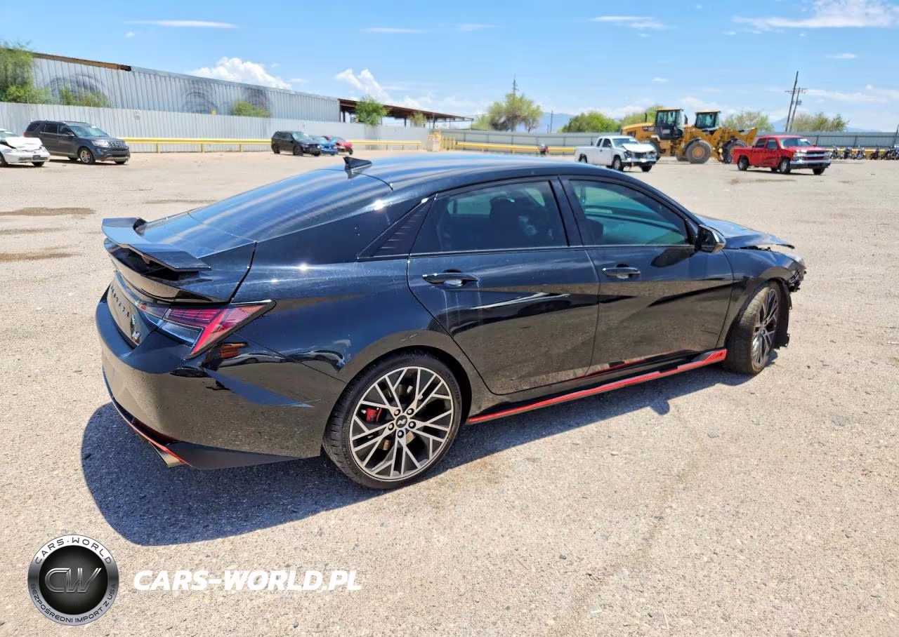 2022 Hyundai Elantra N Base VIN:KMHLW4AK8NU001346 - 3