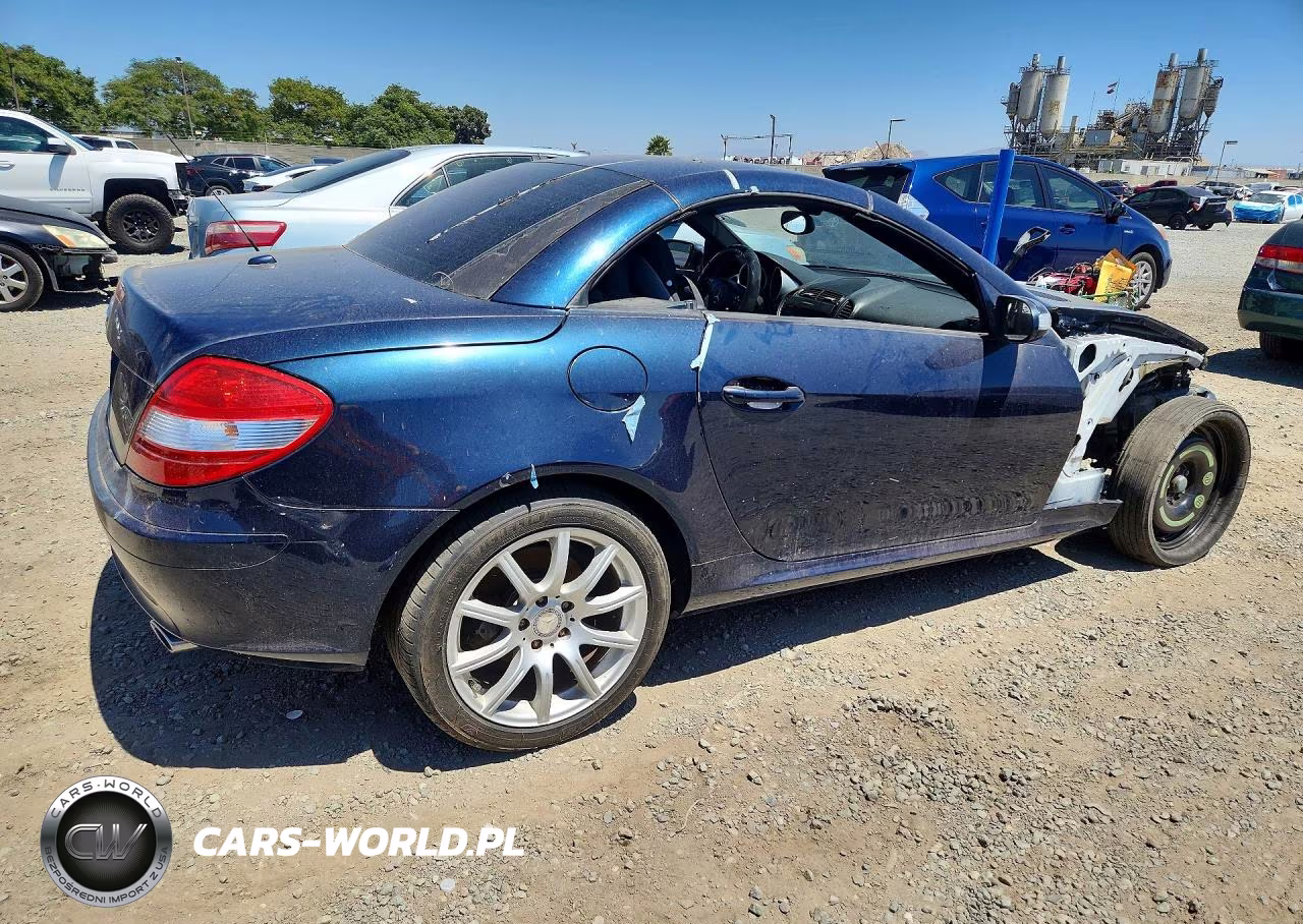 2008 Mercedes-Benz Slk 350 VIN:WDBWK56F78F176483 - 3