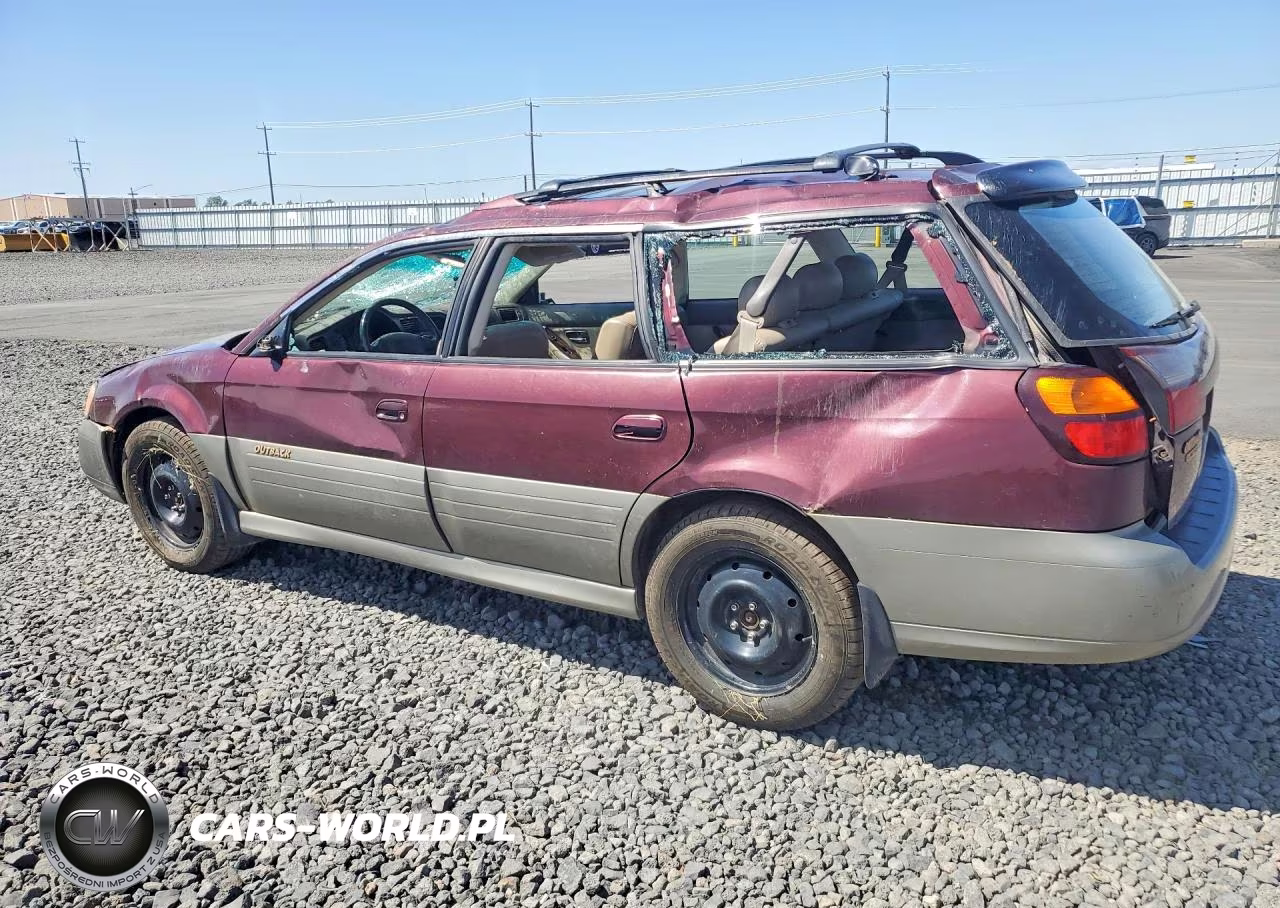 2001 Subaru Legacy Outback Limited VIN:4S3BH686117612214 - 2