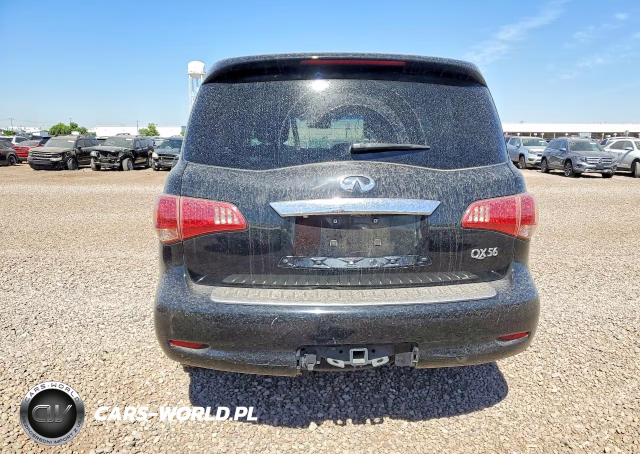 2012 Infiniti Qx56 VIN:JN8AZ2NF3C9516022 - 6