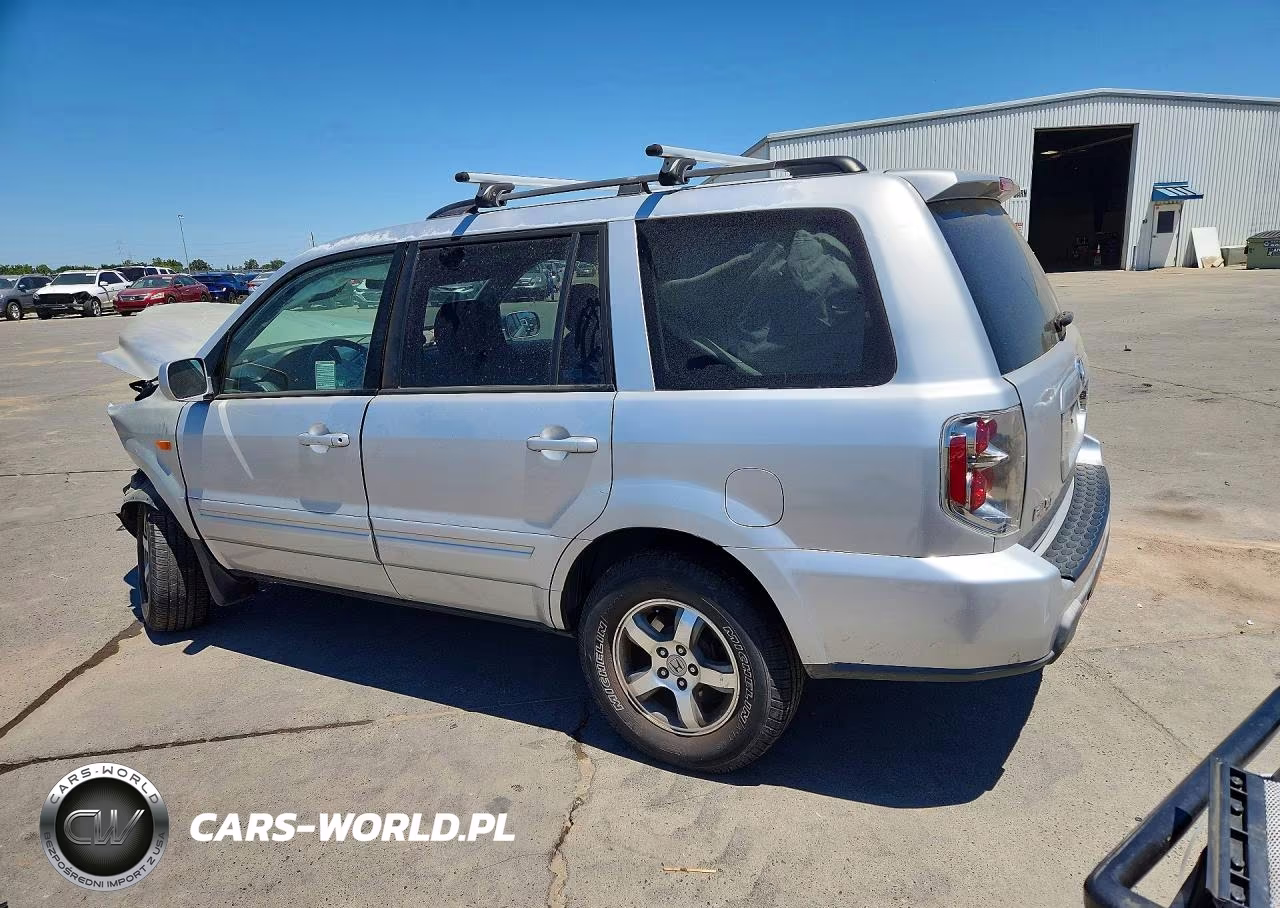 2008 Honda Pilot Se VIN:5FNYF18348B047339 - 2