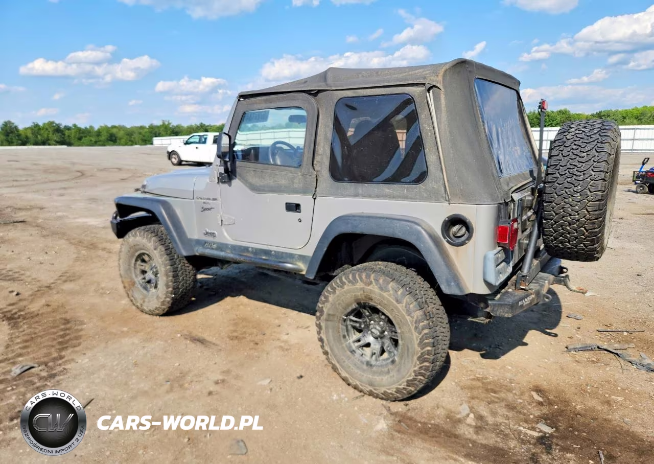 2001 Jeep Wrangler - Tj Sport VIN:1J4FA49S11P323978 - 2