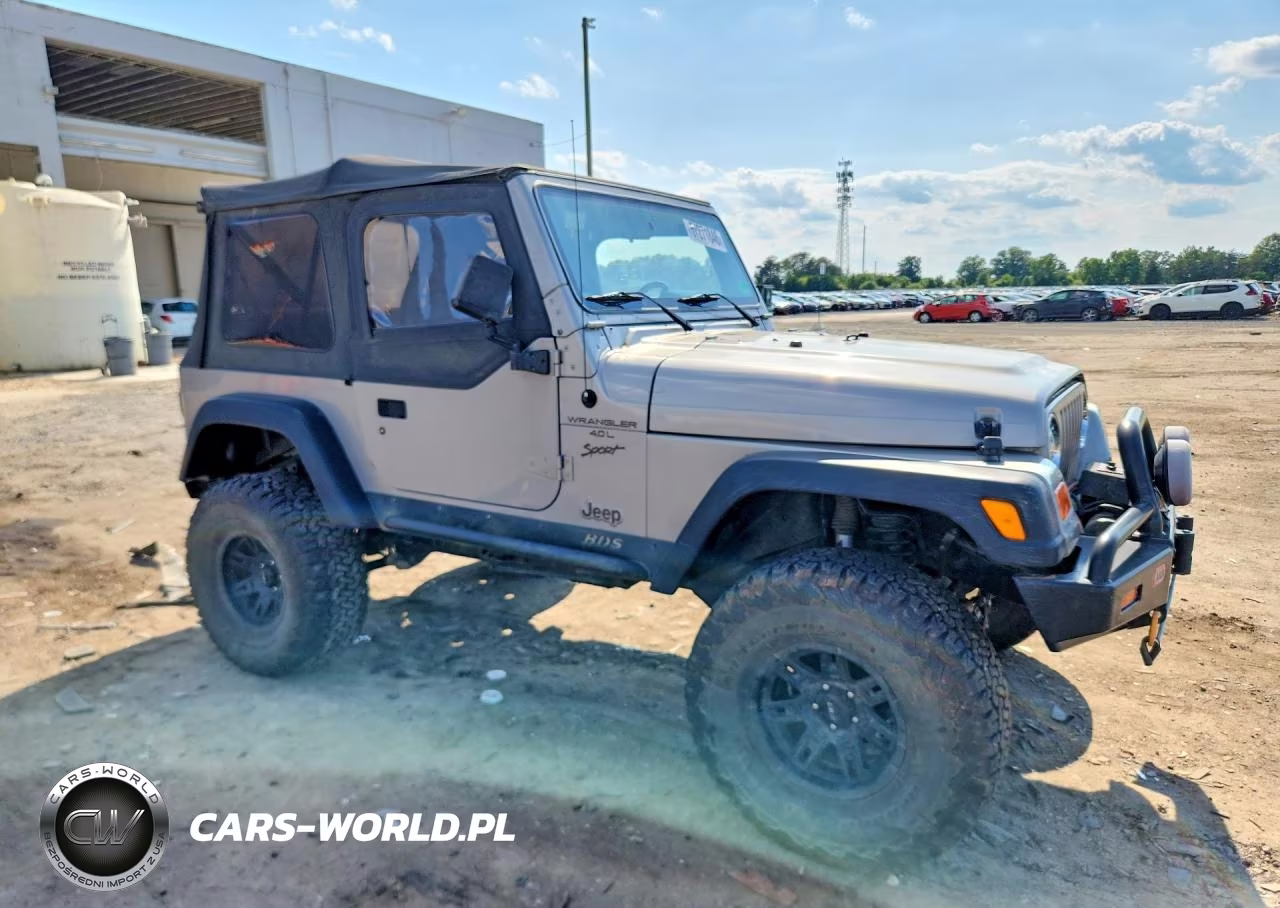 2001 Jeep Wrangler - Tj Sport VIN:1J4FA49S11P323978 - 4