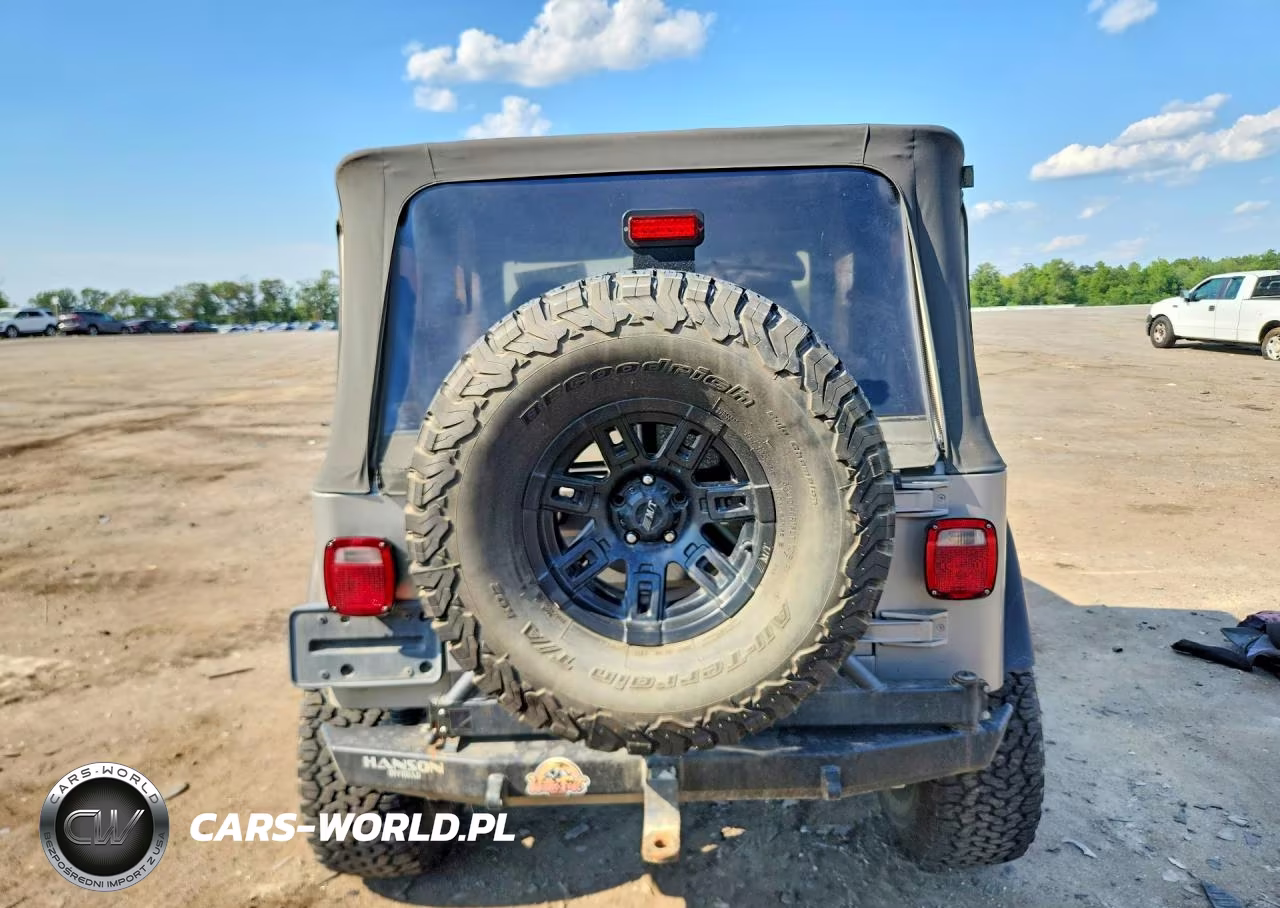 2001 Jeep Wrangler - Tj Sport VIN:1J4FA49S11P323978 - 6