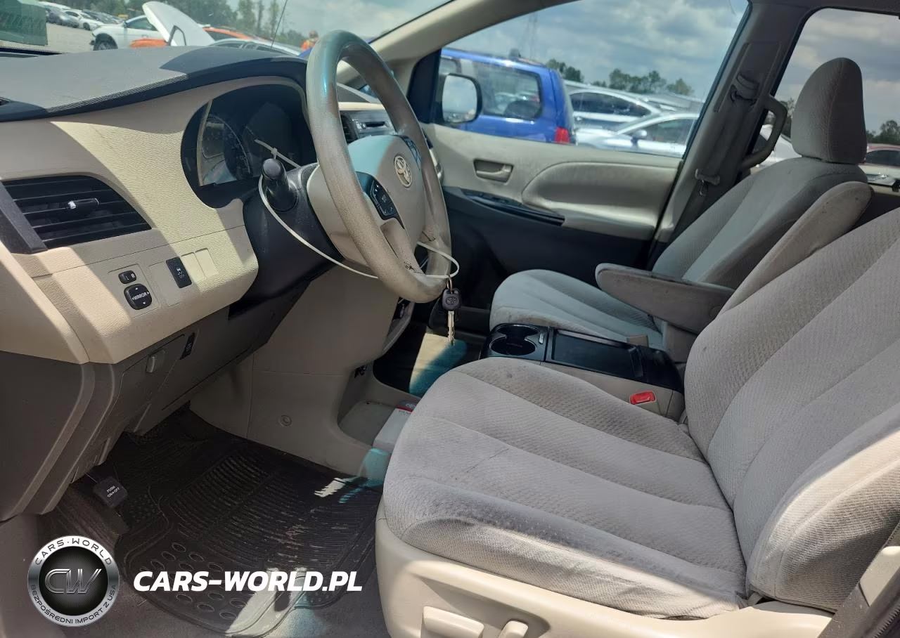 2011 Toyota Sienna Le VIN:5TDKK3DC4BS070481 - 7