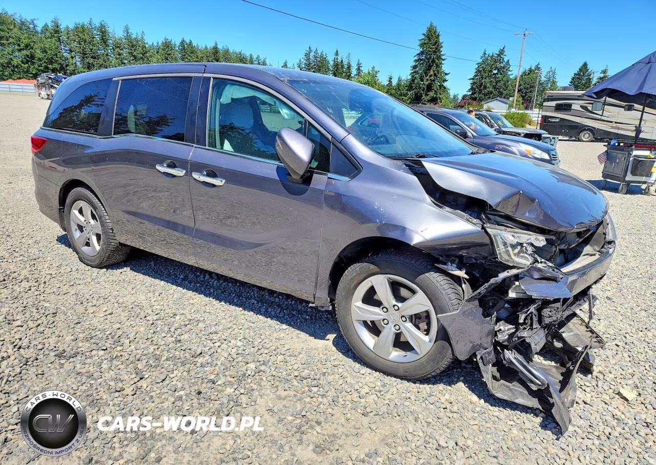2018 Honda Odyssey Ex VIN:5FNRL6H55JB055838 - 4