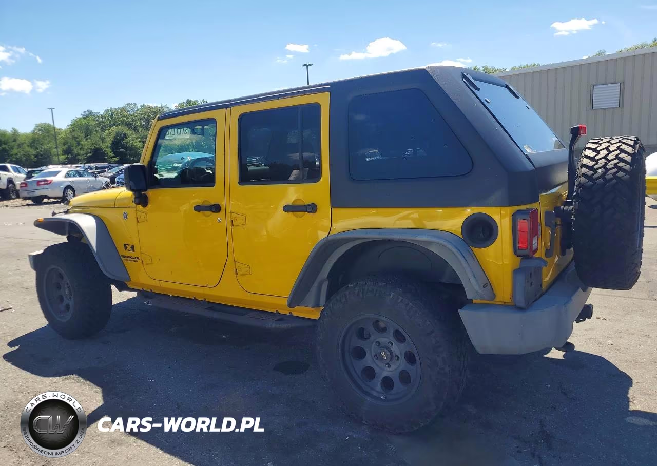 2009 Jeep Wrangler Unlimited X VIN:1J4GA39199L767716 - 2