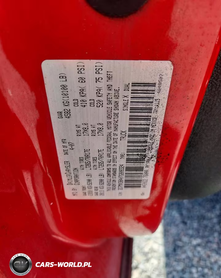 2007 Dodge Ram 3500 St VIN:3D7MX38A07G808324 - 12