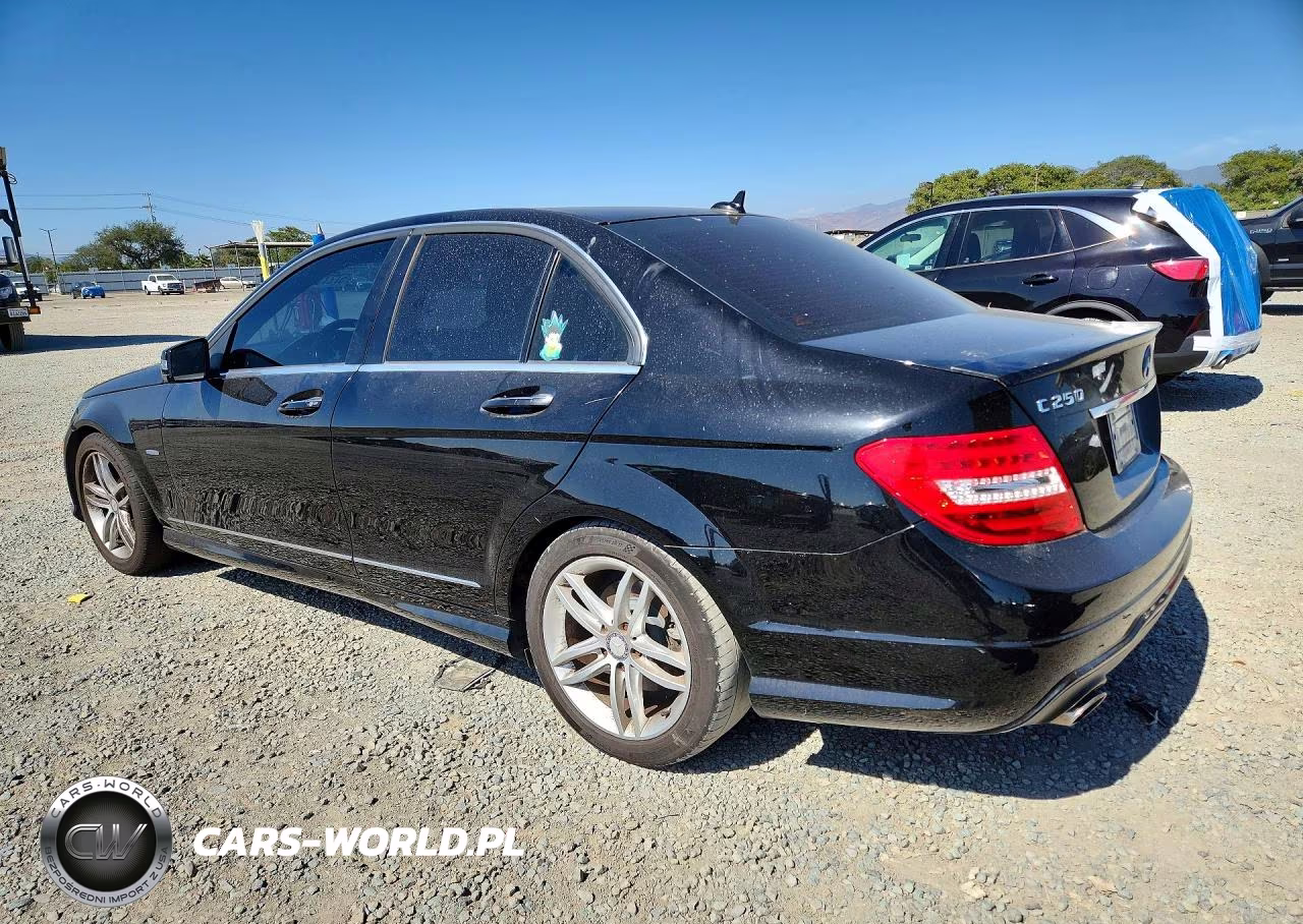 2012 Mercedes-Benz C 250 VIN:WDDGF4HB4CR221603 - 2