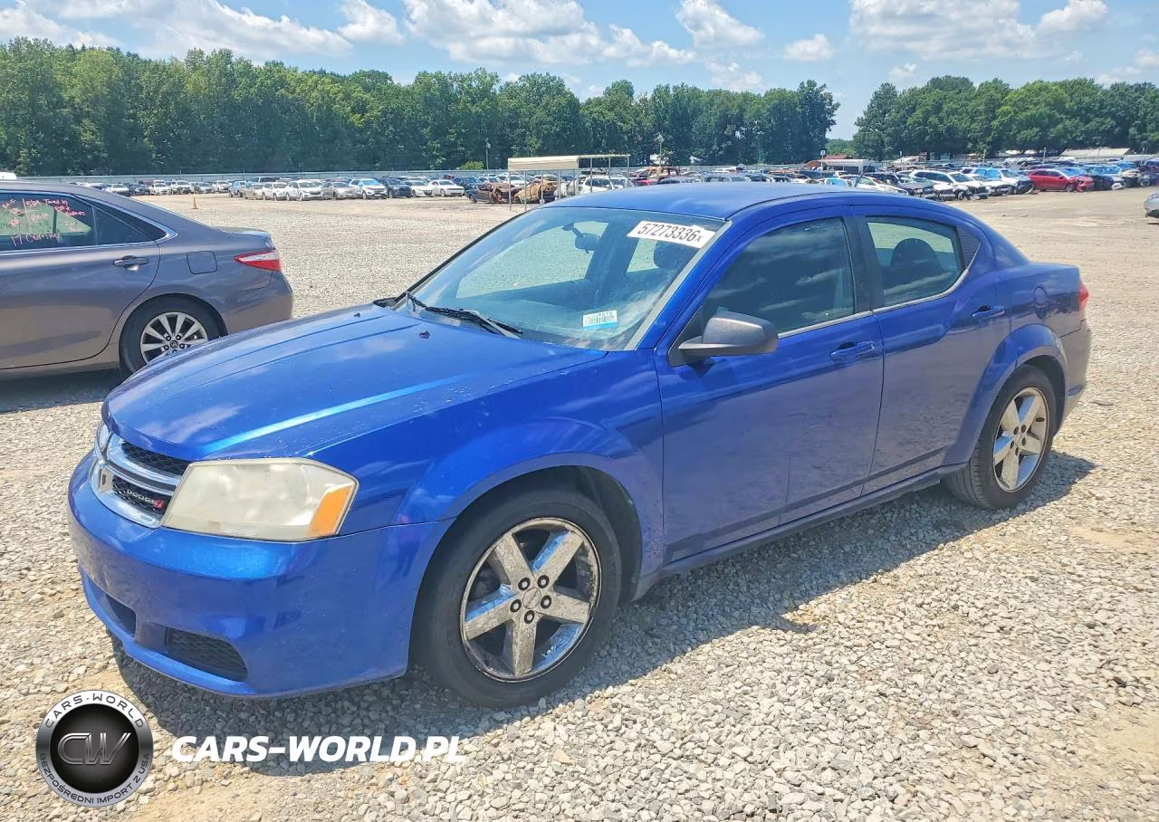 2013 Dodge Avenger Se – zdjęcie 1 z 12