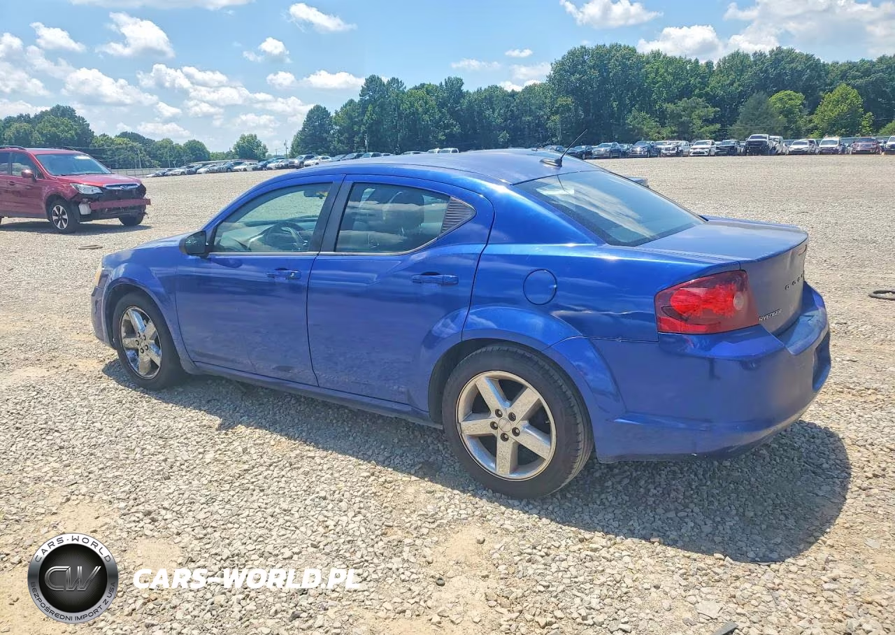 2013 Dodge Avenger Se VIN:1C3CDZAB8DN742794 - 2