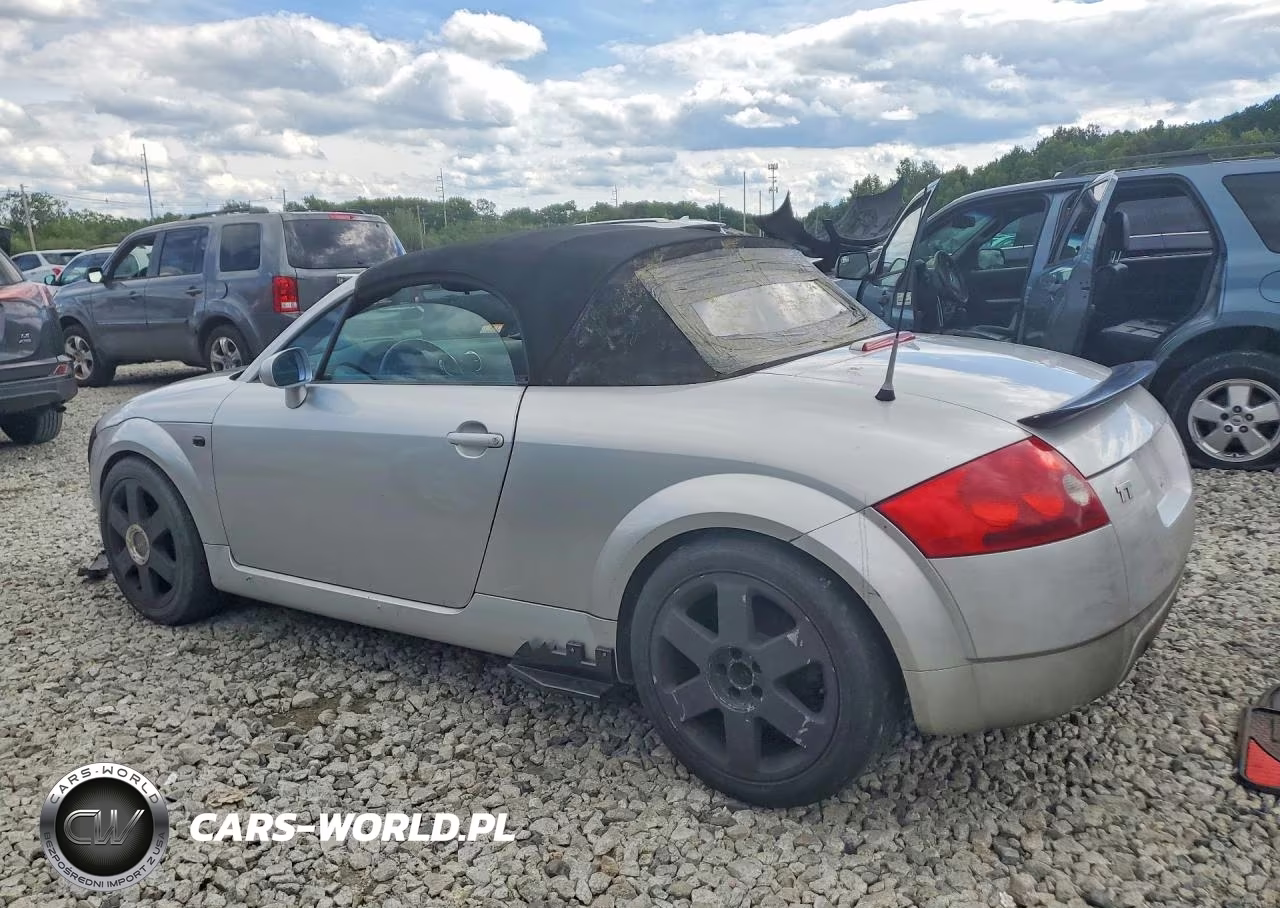2001 Audi Tt VIN:TRUTX28N711021806 - 2