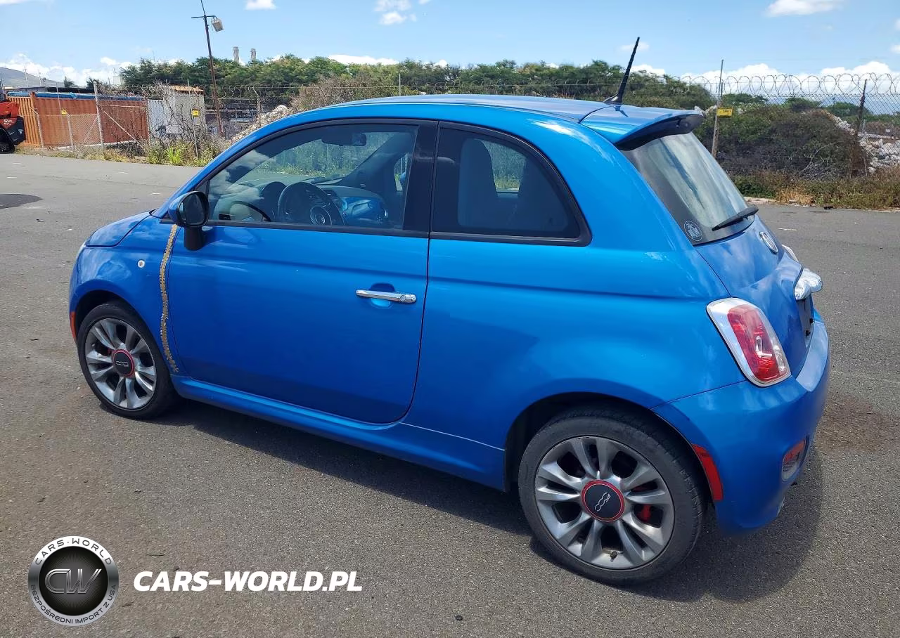 2015 Fiat 500 Sport VIN:3C3CFFBR6FT594541 - 2