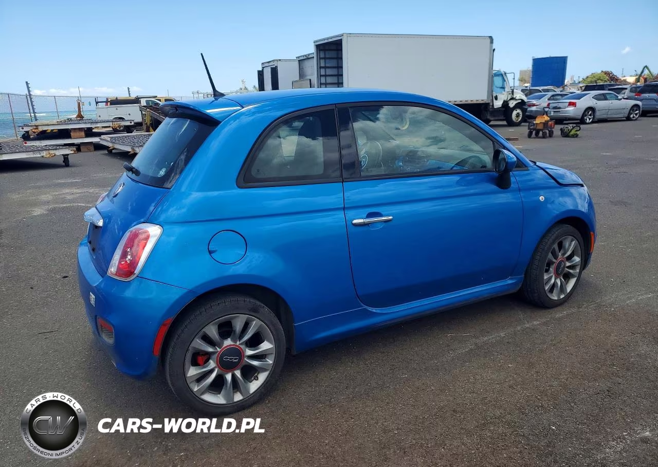2015 Fiat 500 Sport VIN:3C3CFFBR6FT594541 - 3