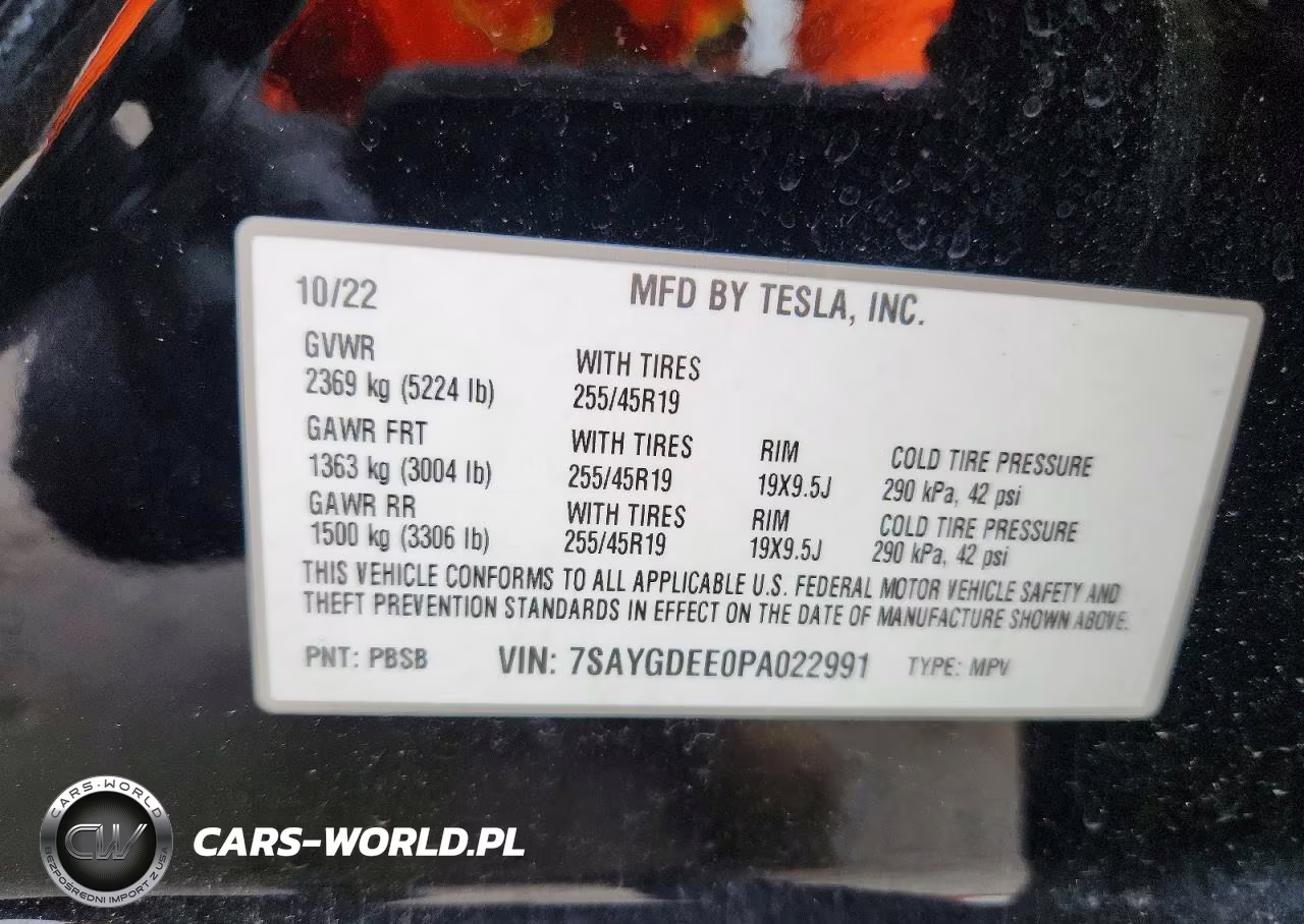 2023 Tesla Model Y VIN:7SAYGDEE0PA022991 - 13