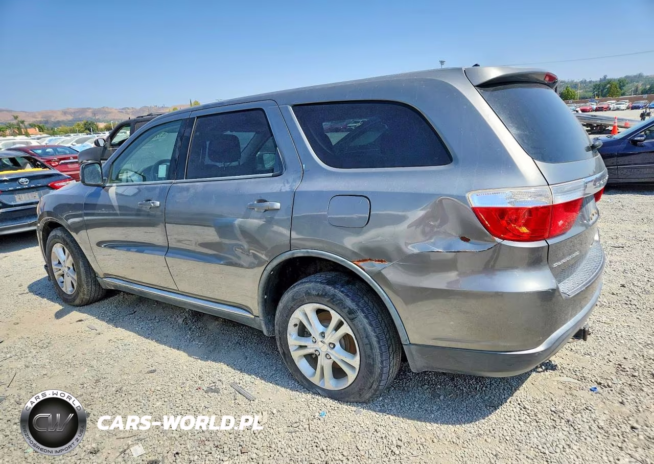 2012 Dodge Durango Sxt VIN:1C4RDHAGXCC130084 - 2