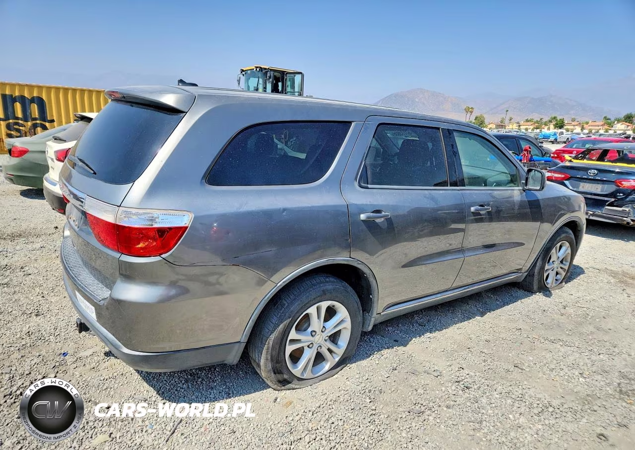 2012 Dodge Durango Sxt VIN:1C4RDHAGXCC130084 - 3