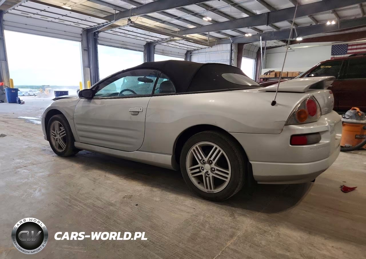 2005 Mitsubishi Eclipse Spyder Gts VIN:4A3AE75H15E012436 - 2
