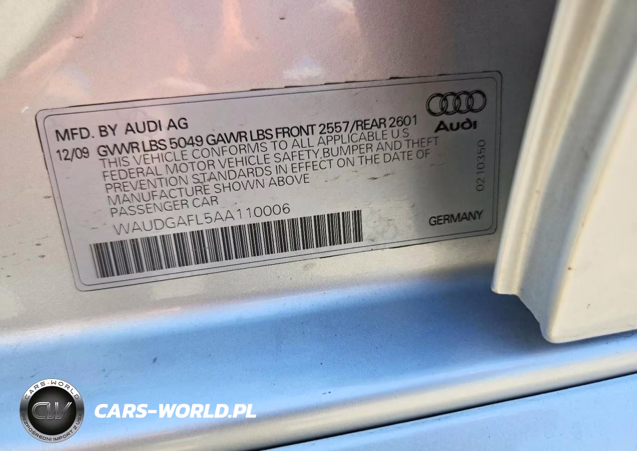 2010 Audi S4 Premium Plus VIN:WAUDGAFL5AA110006 - 13