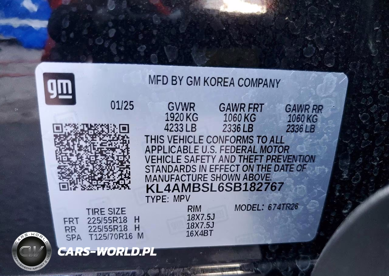 2025 Buick Encore Gx Preferred VIN:KL4AMBSL6SB182767 - 13