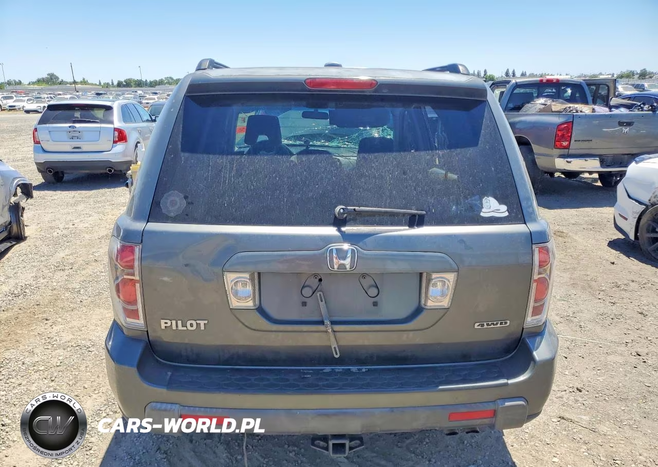 2008 Honda Pilot Se VIN:5FNYF18388B025232 - 6