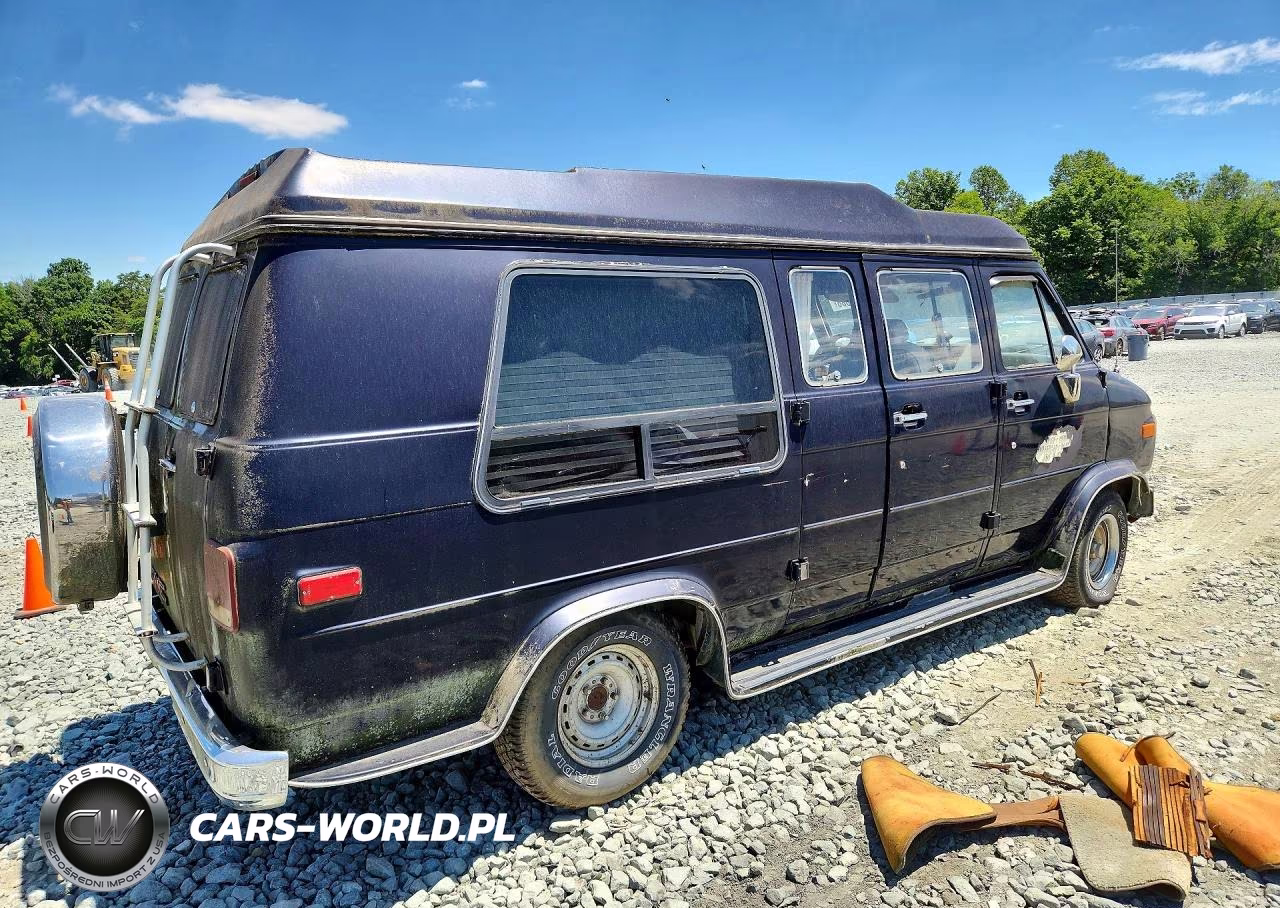 1989 GMC Rally Wagon - Van G2500 VIN:1GDEG25K4K7519517 - 3