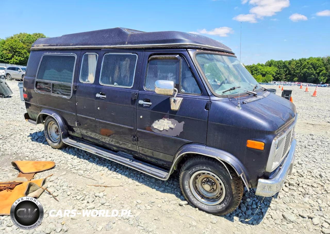 1989 GMC Rally Wagon - Van G2500 VIN:1GDEG25K4K7519517 - 4