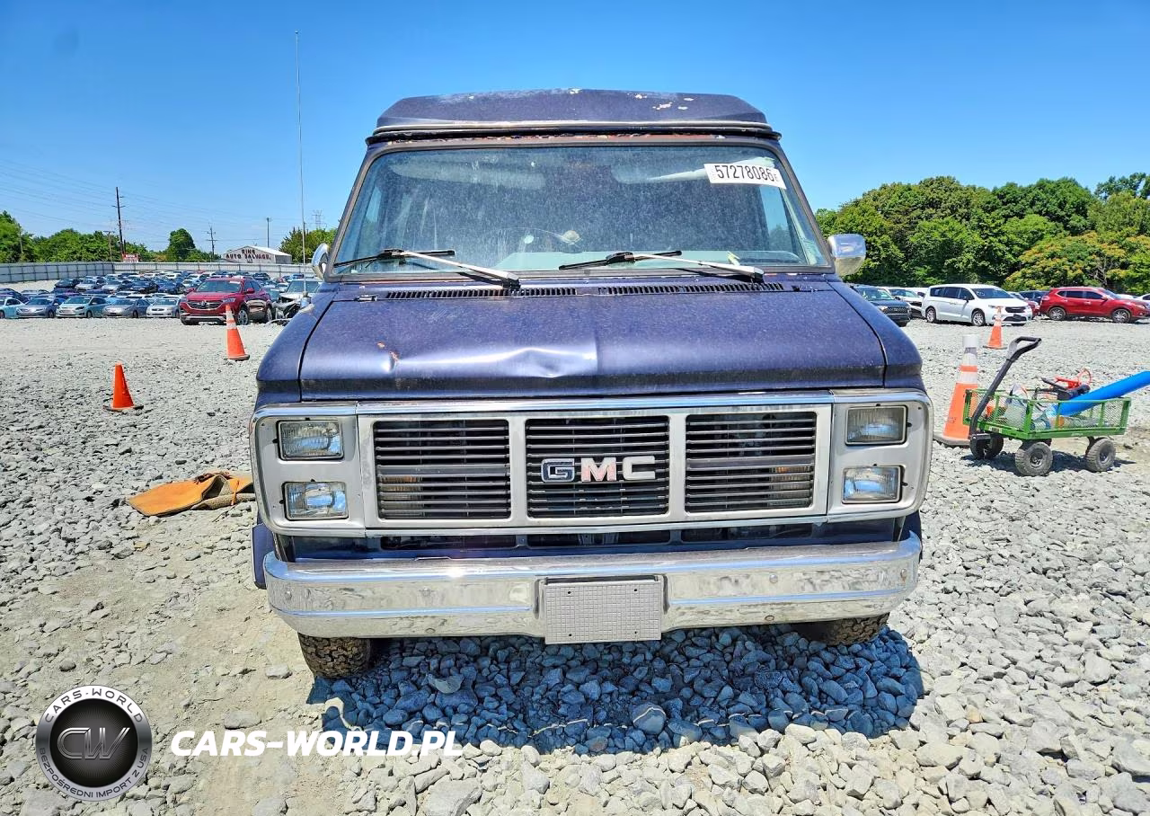 1989 GMC Rally Wagon - Van G2500 VIN:1GDEG25K4K7519517 - 5