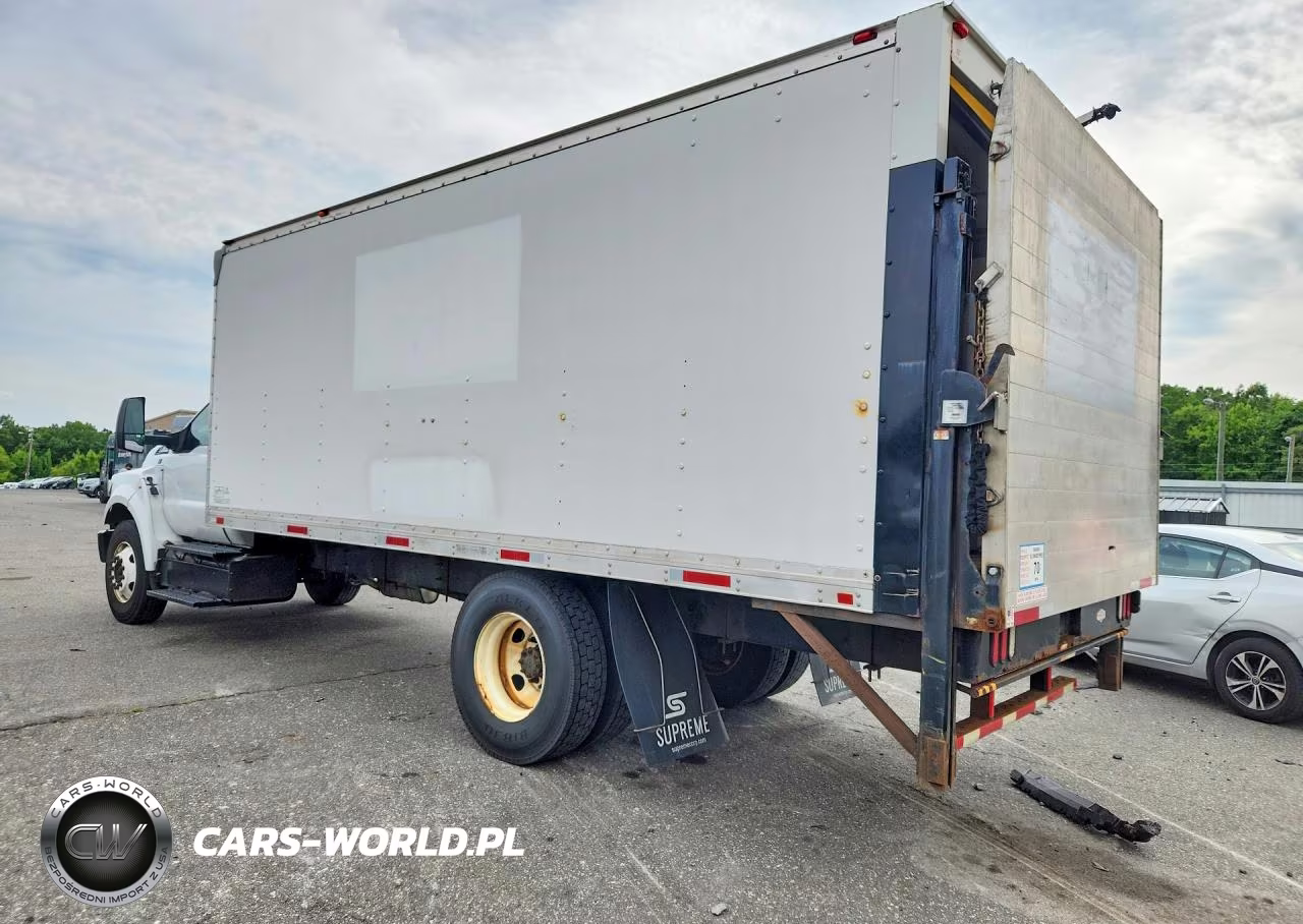 2017 Ford F650 Super Duty Box Truck VIN:1FDNF6AY9HDB06507 - 2