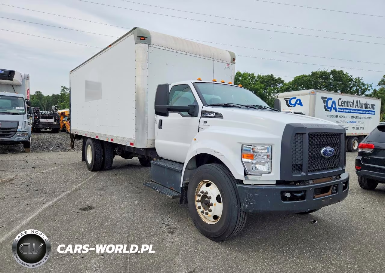 2017 Ford F650 Super Duty Box Truck VIN:1FDNF6AY9HDB06507 - 4