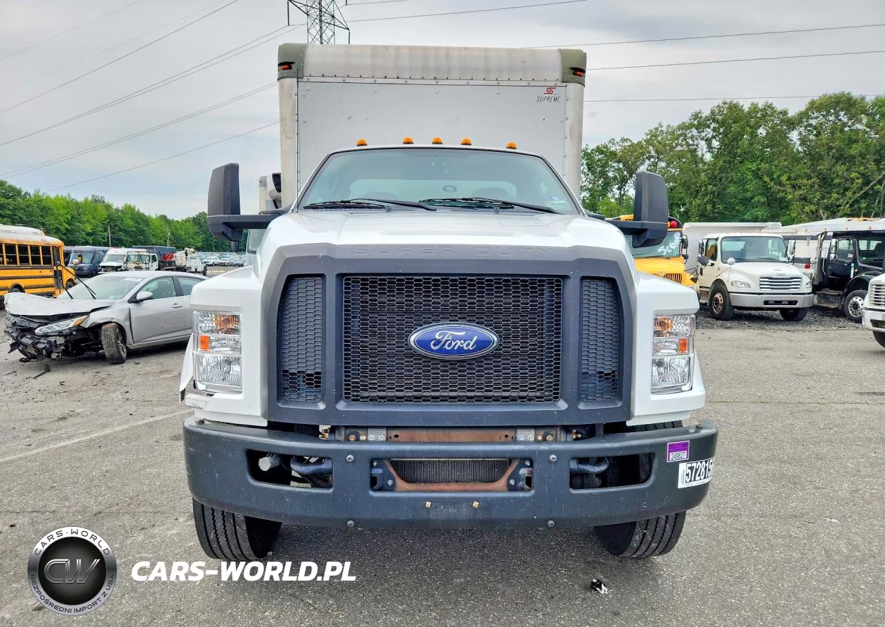 2017 Ford F650 Super Duty Box Truck VIN:1FDNF6AY9HDB06507 - 5