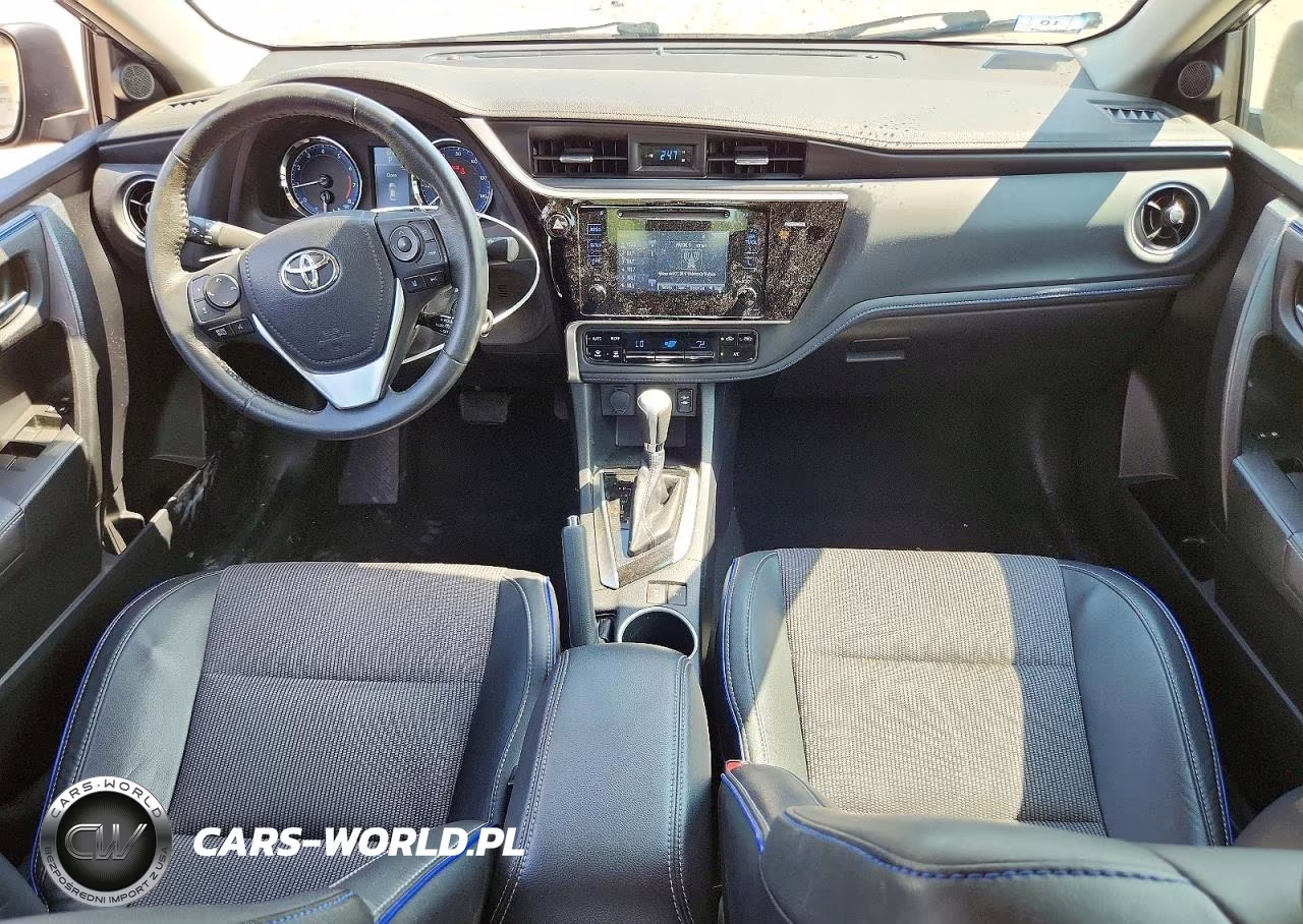 2017 Toyota Corolla Se VIN:2T1BURHEXHC757247 - 8