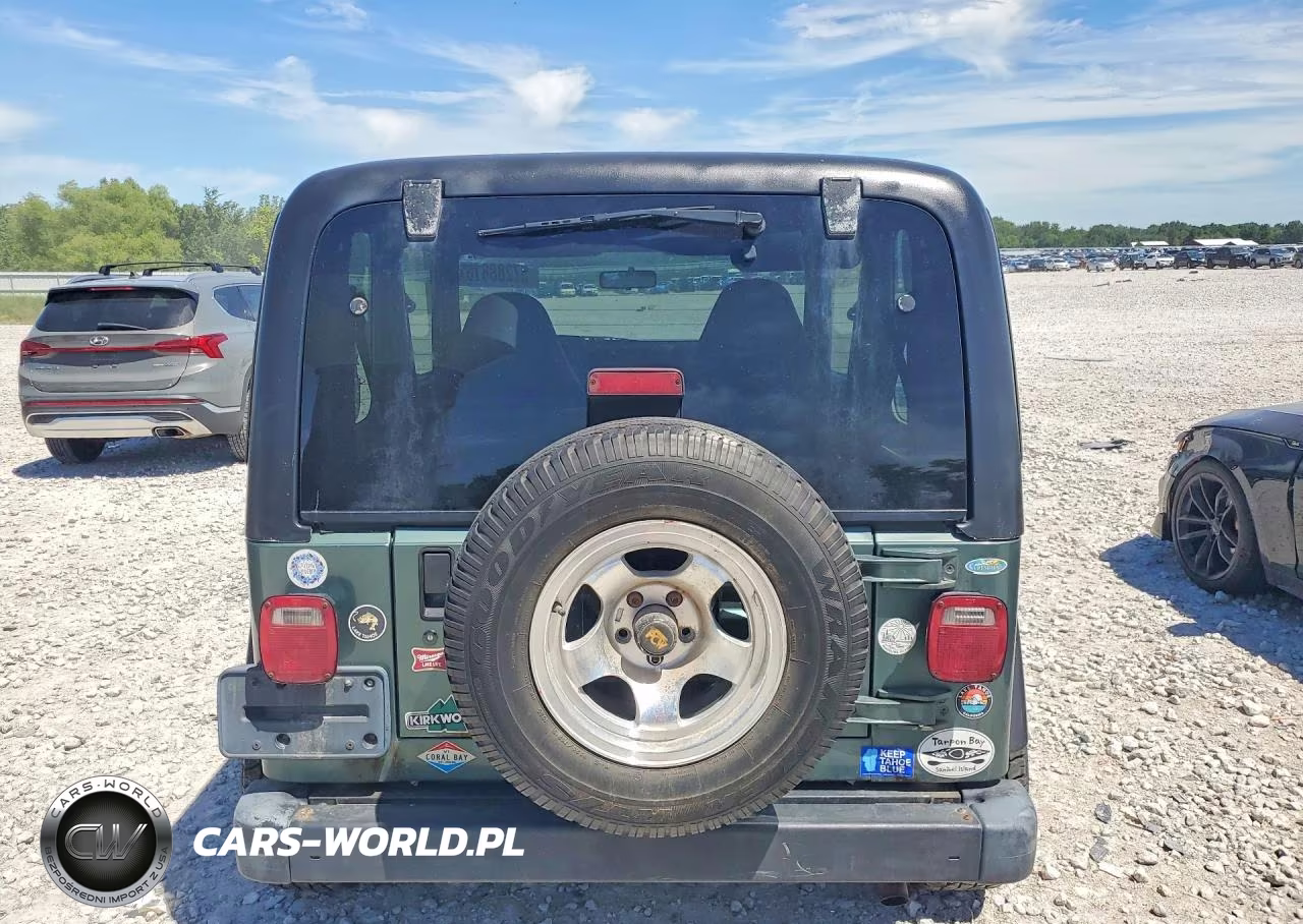 1999 Jeep Wrangler - Tj Se VIN:1J4FY29PXXP436266 - 6