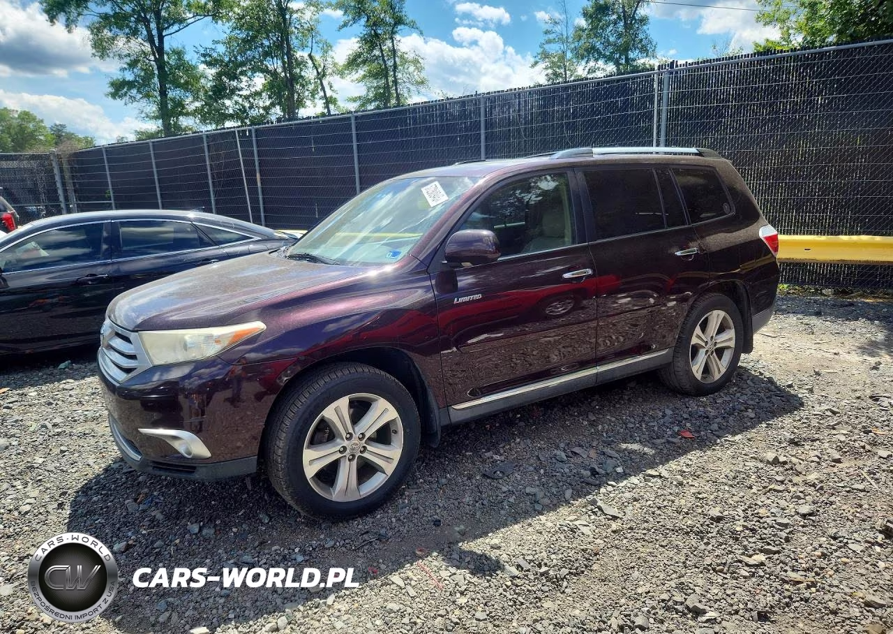 2013 Toyota Highlander Limited – zdjęcie 1 z 13