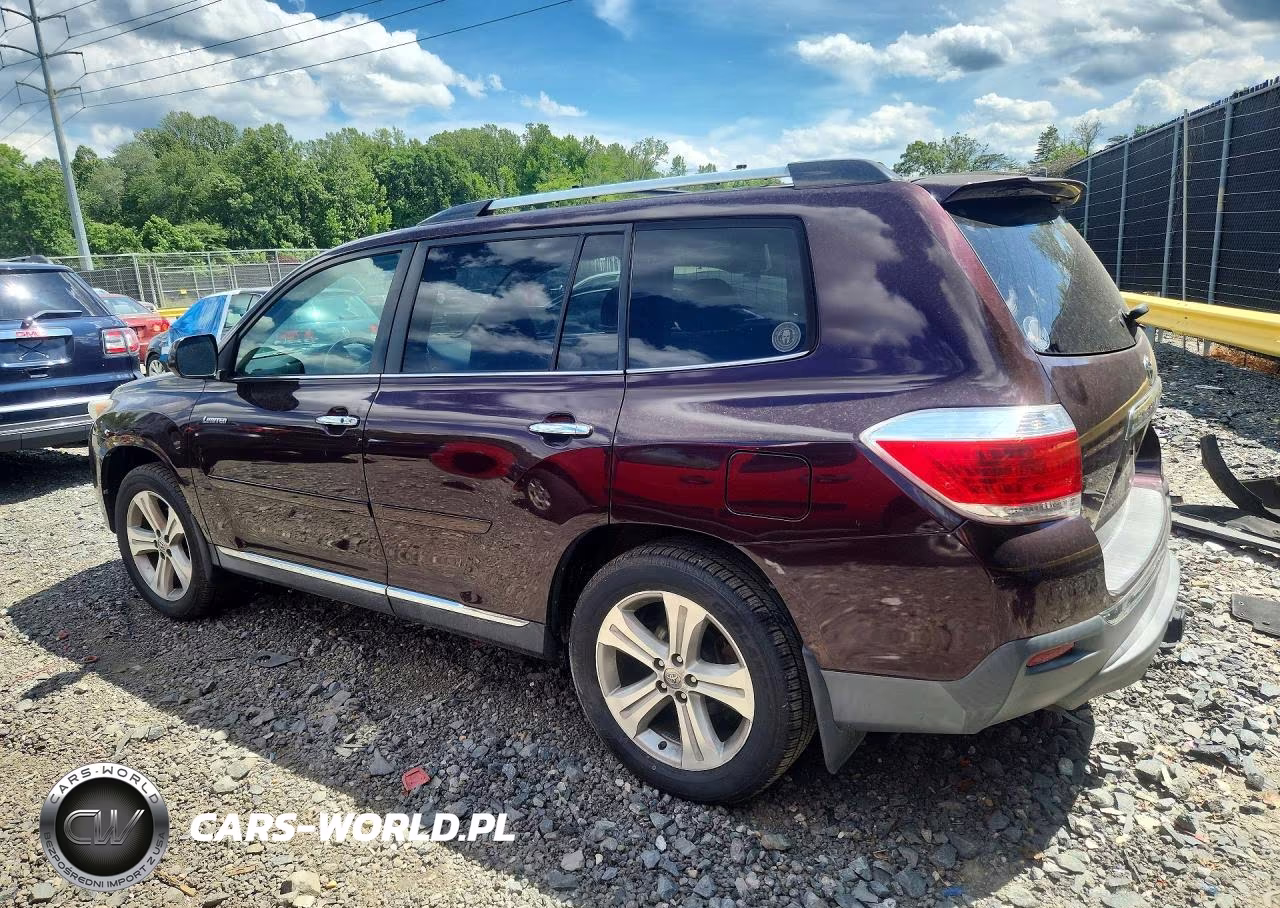 2013 Toyota Highlander Limited VIN:5TDDK3EH3DS186700 - 2