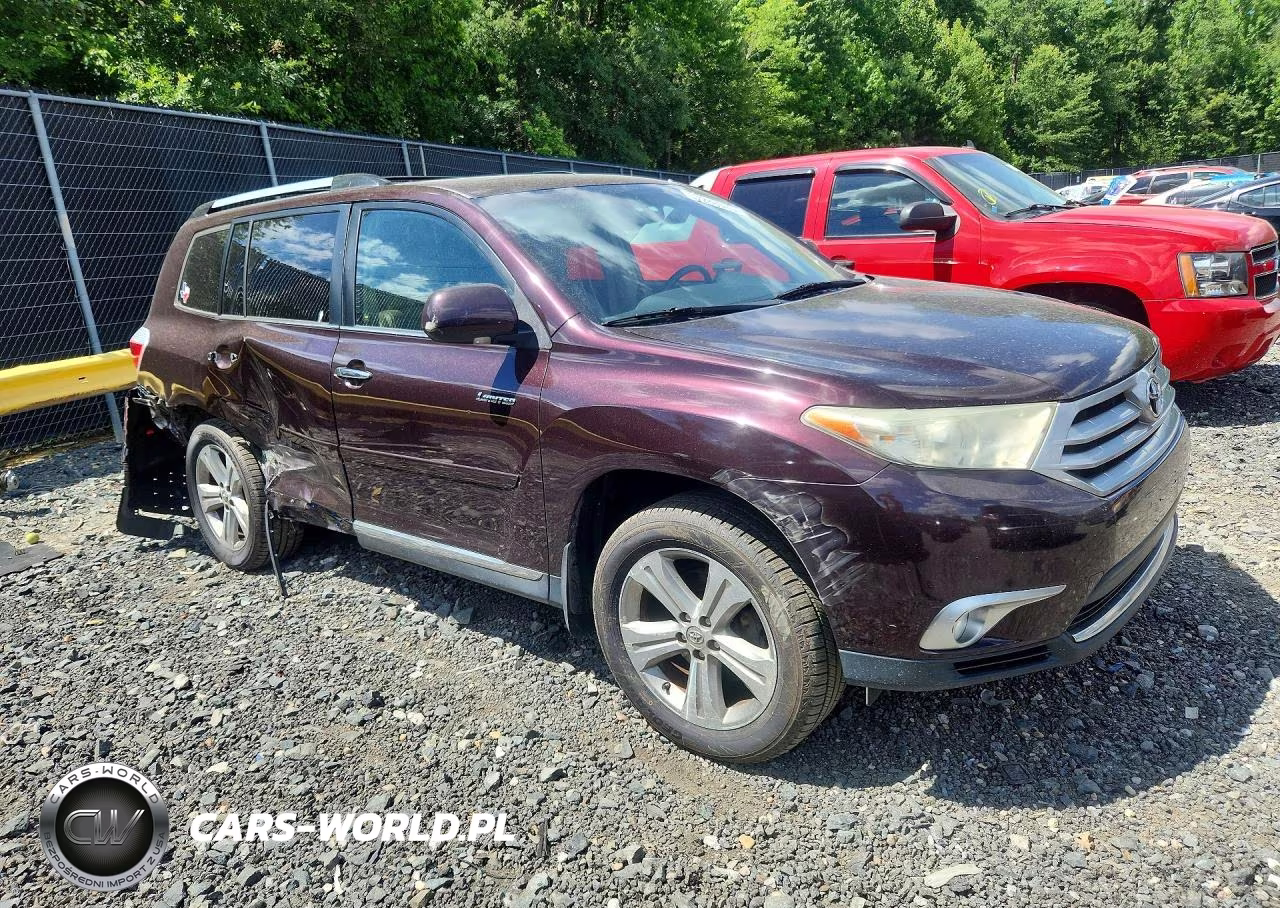 2013 Toyota Highlander Limited VIN:5TDDK3EH3DS186700 - 4