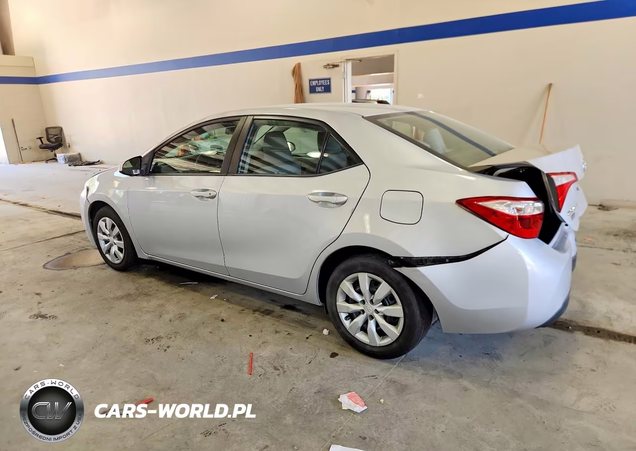 2015 Toyota Corolla Le VIN:2T1BURHEXFC302380 - 2
