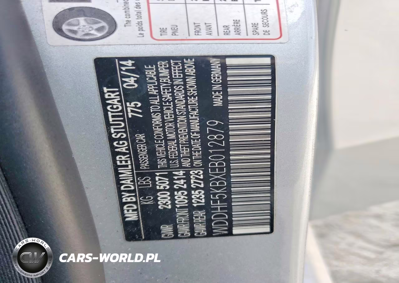 2014 Mercedes-Benz E 350 VIN:WDDHF5KBXEB012879 - 13