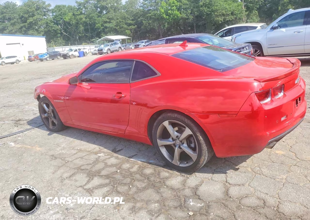 2013 Chevrolet Camaro Lt VIN:2G1FC1E36D9171611 - 2
