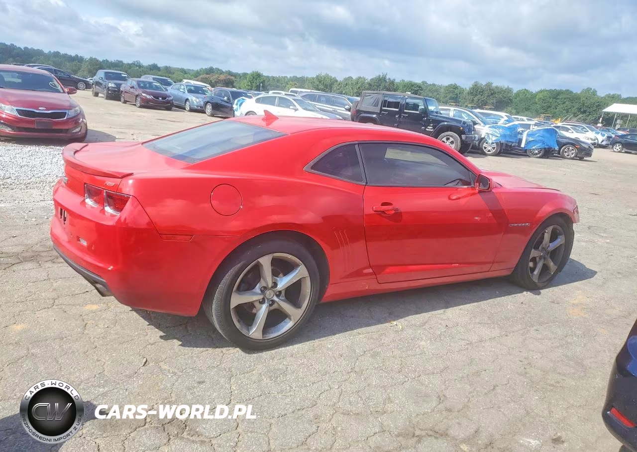 2013 Chevrolet Camaro Lt VIN:2G1FC1E36D9171611 - 3