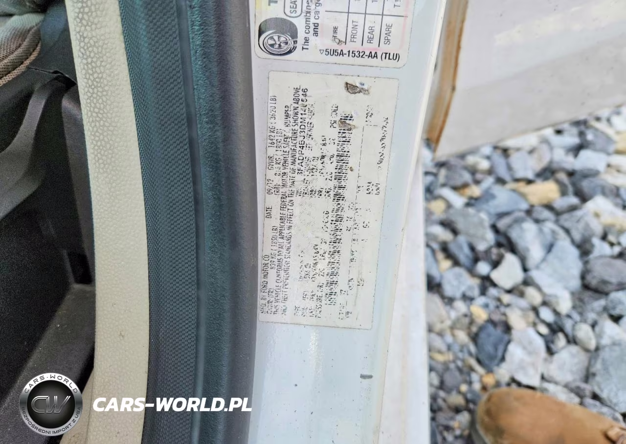 2013 Ford Fiesta Se VIN:3FADP4BJ3DM140546 - 12