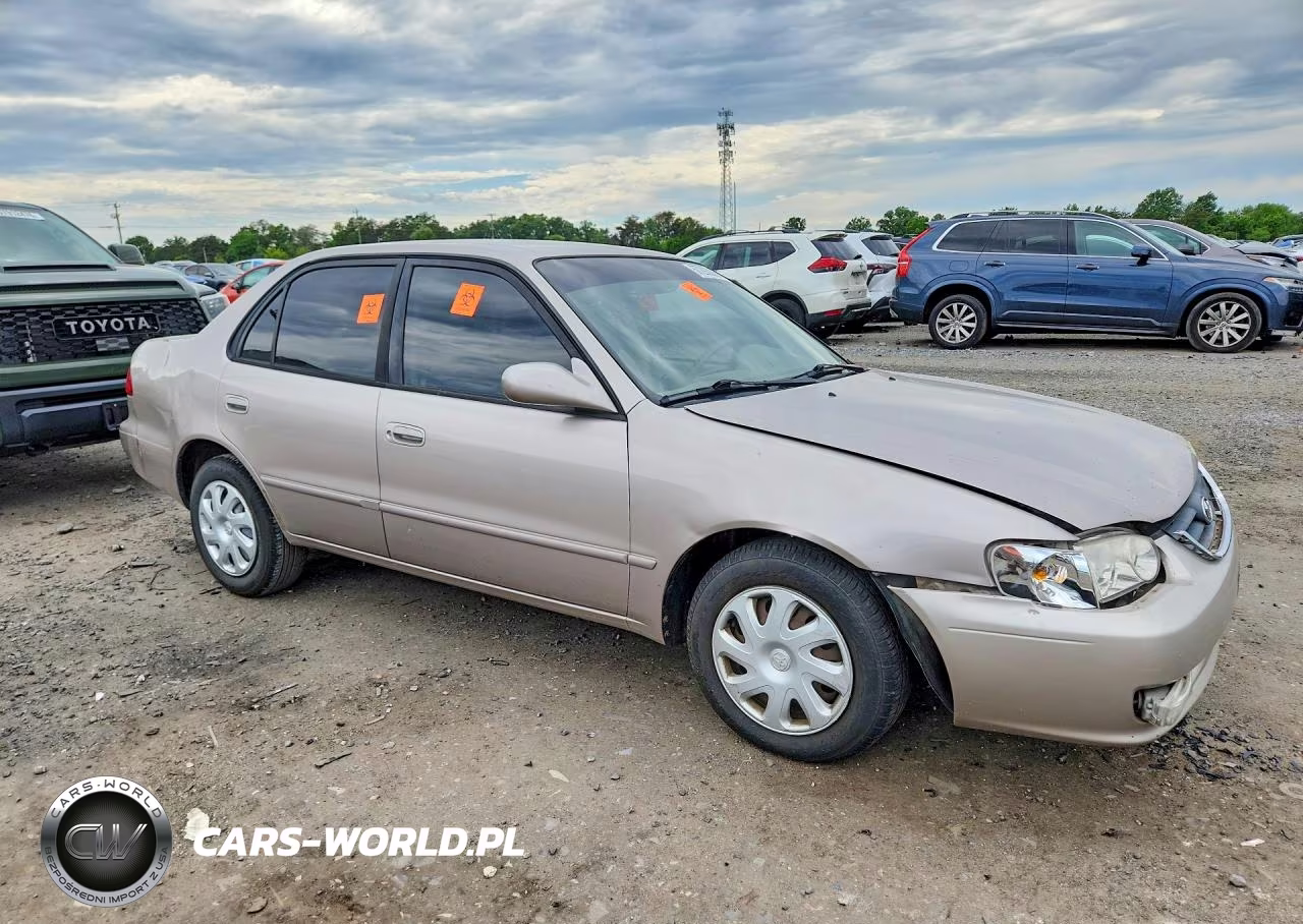 2002 Toyota Corolla Le VIN:1NXBR12E92Z590137 - 4