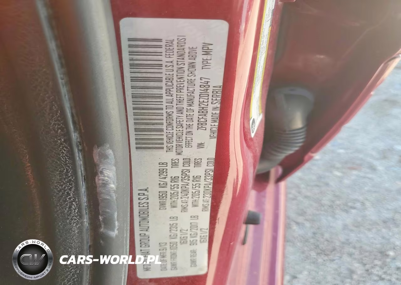 2014 Fiat 500L Easy VIN:ZFBCFABH2EZ014847 - 13