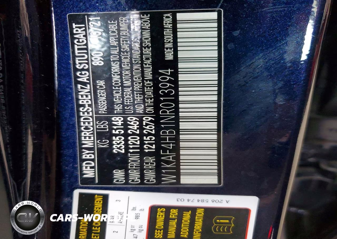 2022 Mercedes-Benz C 300 4Matic VIN:W1KAF4HB1NR013994 - 12