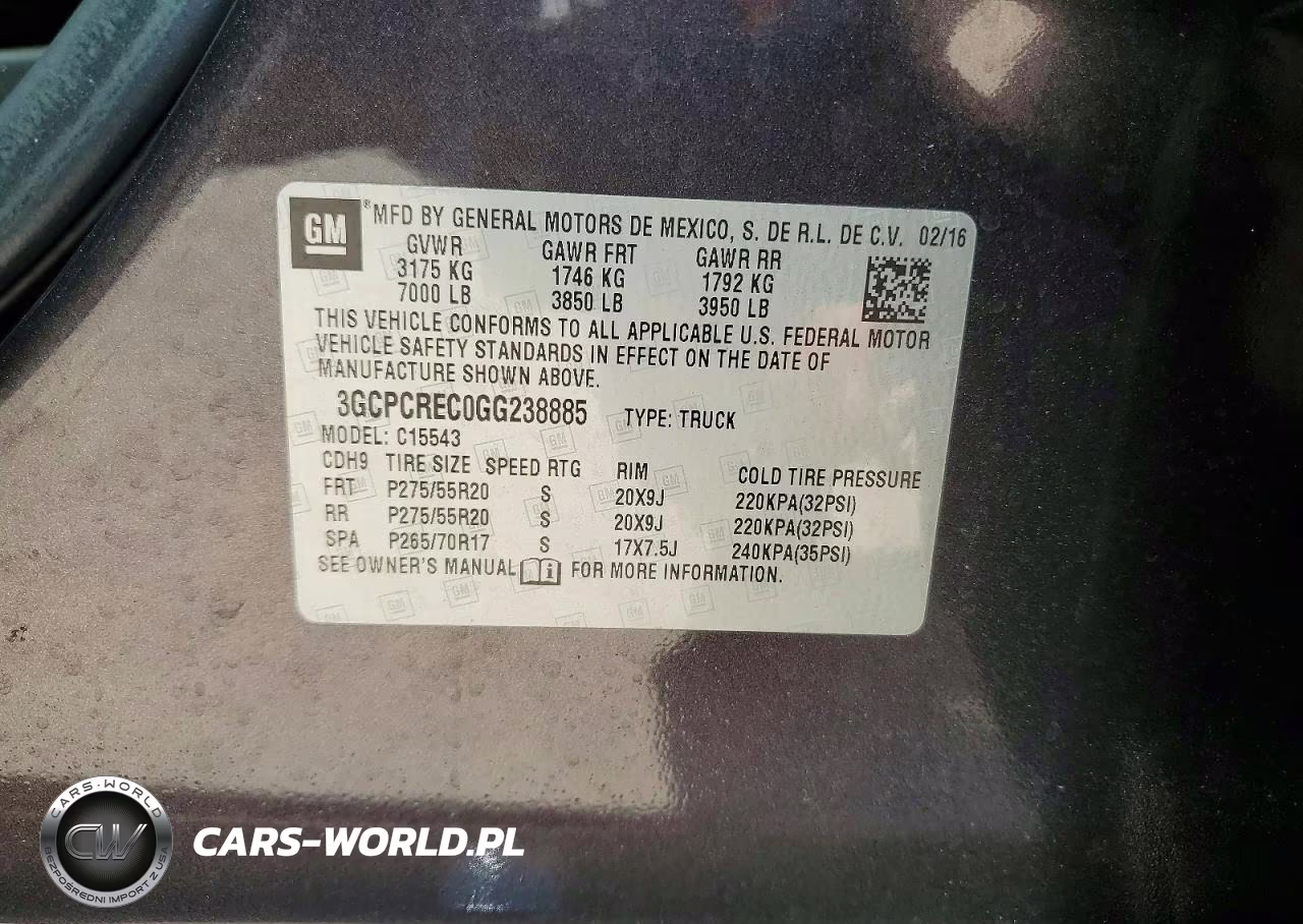 2016 Chevrolet Silverado C1500 Lt VIN:3GCPCREC0GG238885 - 12