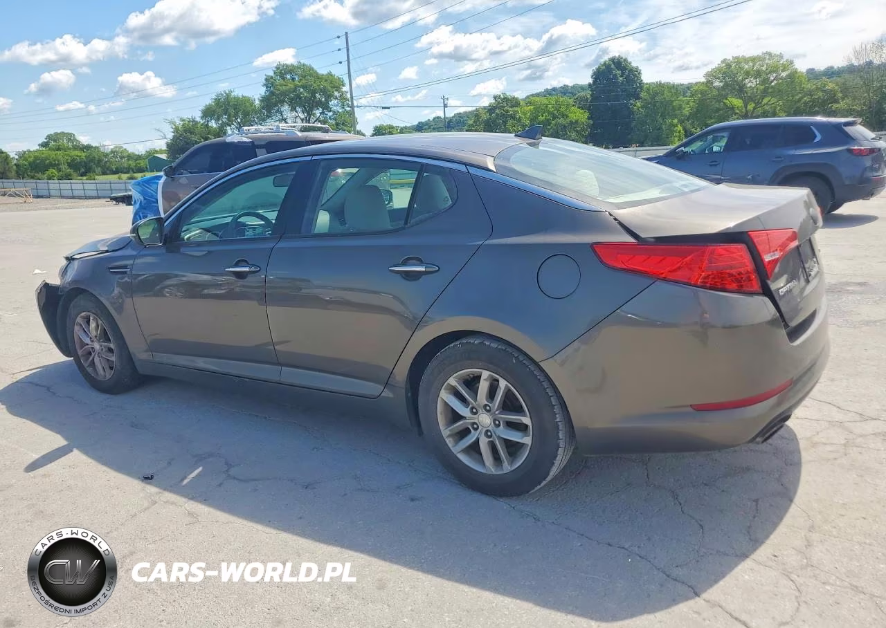 2013 Kia Optima Lx VIN:5XXGM4A76DG176044 - 2