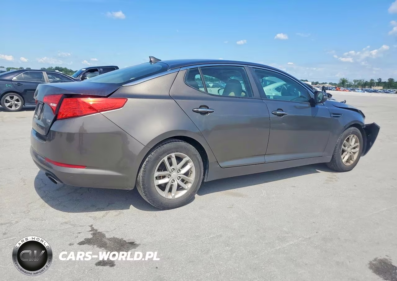 2013 Kia Optima Lx VIN:5XXGM4A76DG176044 - 3